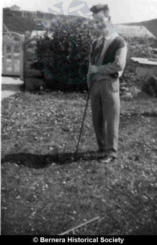Henry Norman Stewart, 25 Kirkibost in the garden