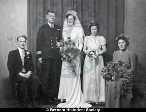 The wedding of James and Mary Pryde