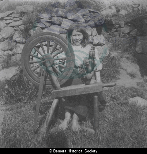 Margaret Macdonald, 16b Tobson, spinning