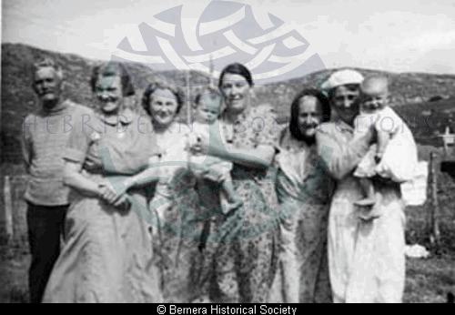 Tobson villagers and district nurse