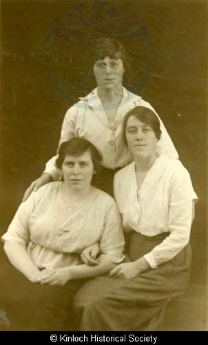 Margaret, Johanna and Ann Mackinnon, 10 Arivruach