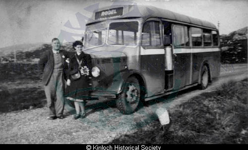 Mitchell's bus on Stornoway to Harris run