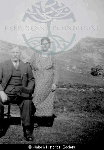 Roderick Macdonald and his wife Rebecca, 8 Balallan