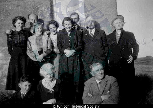 Members of the first Lochs Agricultural Show Committee, 1950
