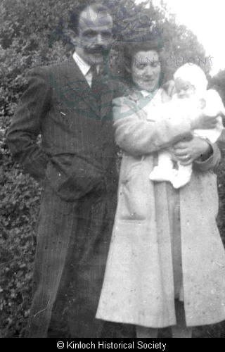 Mr & Mrs Rutherford and daughter Mary