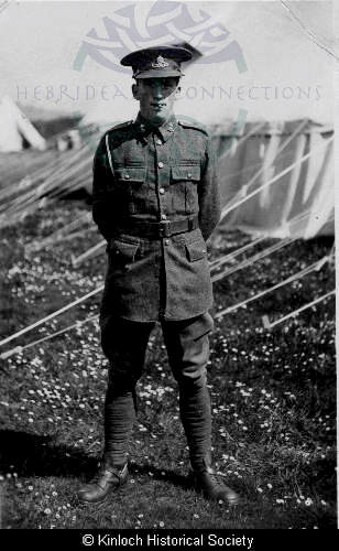 Alexander John Mackenzie in military uniform
