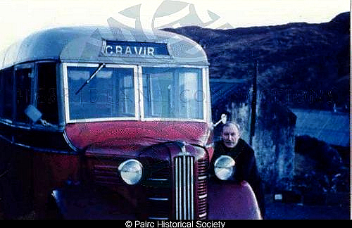 John Murdo with his bus