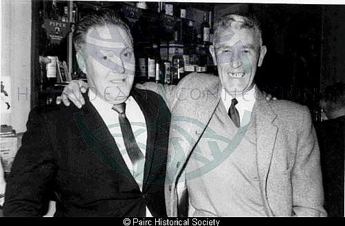 Two Pairc friends: Malcolm Macinnes and Norman Macritchie