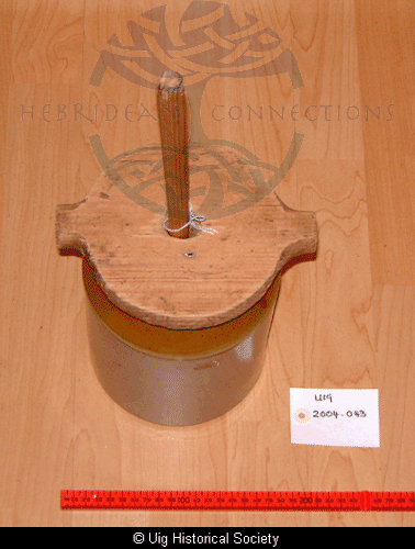 Butter Churn with Plunger