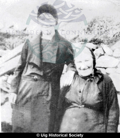 Catherine Macleod with daughter Margaret