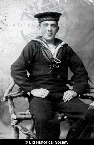 Alastair Macdonald in uniform