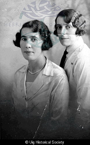 Catherine Maclean and Christine Maciver