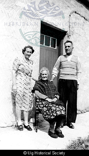 Peggy, Janet and Donald Maclean