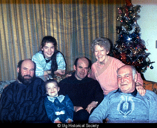 Jessie Macdonald and family